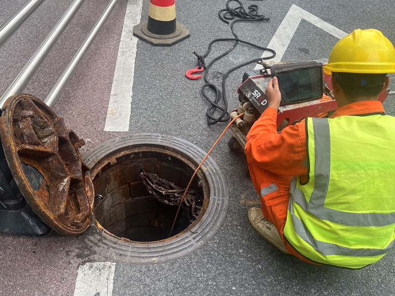 五台山市政管道内窥检测